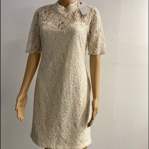 Perfect for Bridal shower/ bridal Potter’s Pot cream lace dress new with tags